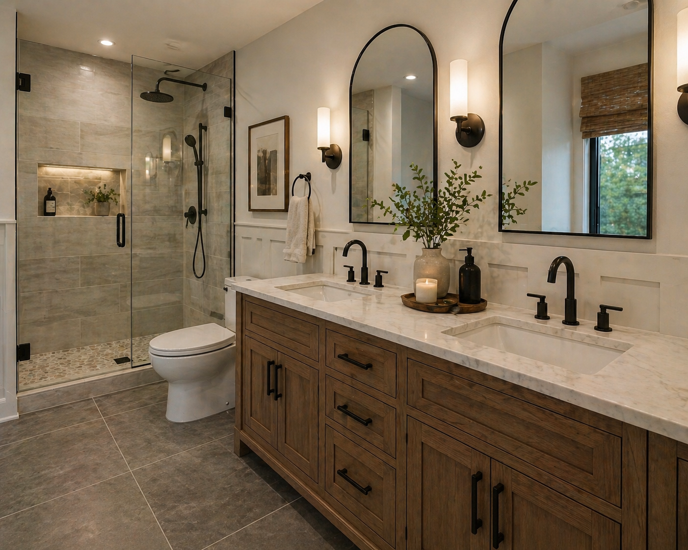 Powder room — Johns Creek